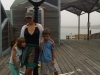Fire Island Pier with cousins Ryan & Kathryn