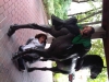 Stroll in Munich with cousin Eva 2
