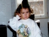 WInnie the Pooh sweatshirt In Uncle Rogers' garage_band set up_ got it for Christmas from Aunt Gail