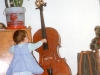 13-months-drawn to music in the bedroom