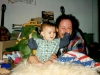 Papa and Andi_got your nose !